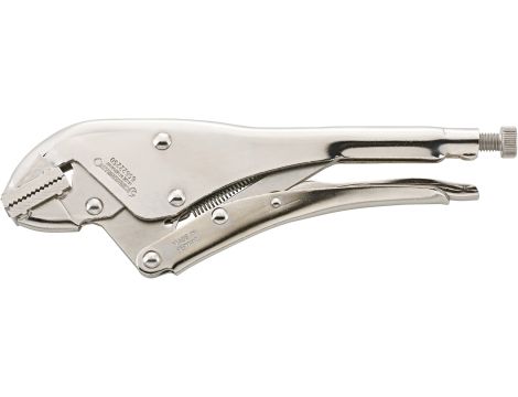 STAHLWILLE - 6562 Szczypce zaciskowe z chwytem równoległym Dł.250mm Głowica niklowane wybłyszczająco Uchwyty niklowane wybłyszczająco - 65622250