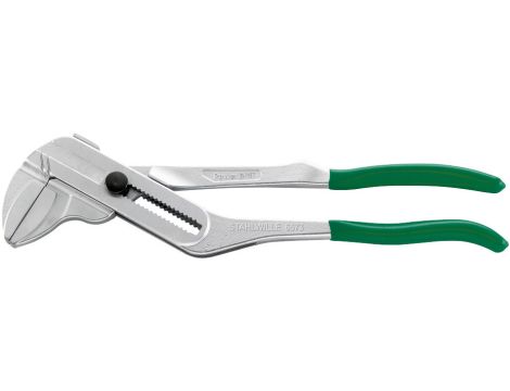 STAHLWILLE - PowerGRIP 6573 180 Szczypce nastawne żabka do pomp wodnych PowerGRIP Szer.36mm Dł.180mm - 65735180