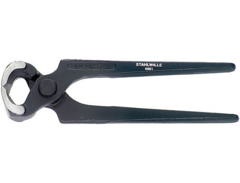 STAHLWILLE - 6661 180 Obcęgi Dł.180mm Głowica polerowane Uchwyty lakierowane na czarno - 66611180
