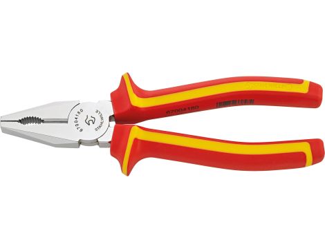 STAHLWILLE - 6700 4 180 VDE Kombinerki VDE Dł.180mm Głowica  Uchwyty  - 67004180