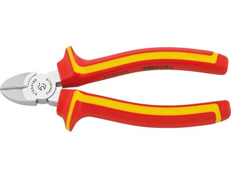 STAHLWILLE - 6720 4 160 VDE Szczypce tnące boczne VDE Dł.160mm Głowica  Uchwyty  - 67204160