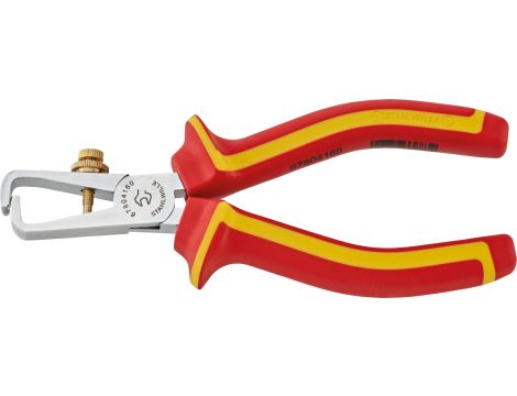 STAHLWILLE - 6780 4 160 VDE Szczypce do ściągania izolacji VDE min. śr.5mm² - Maks. śr.10mm² Dł.160mm - 67804160