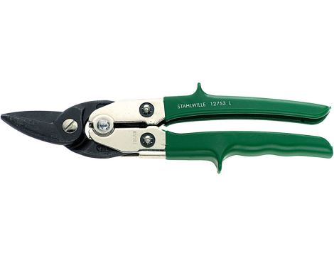 STAHLWILLE - 12753R Nożyce dźwigniowe do blachy Wersja prawostronne Dł.260mm - 75240002