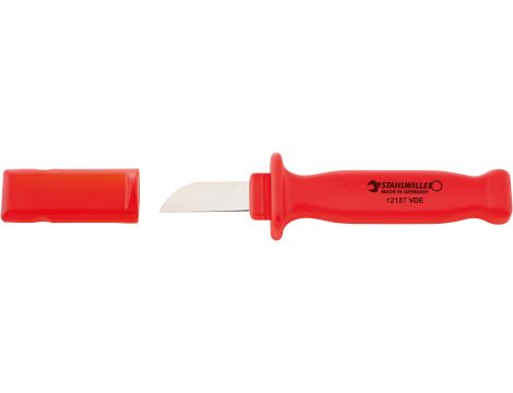STAHLWILLE - 12187 VDE Nóż do kabli VDE Ostrze 50mm - 77020700