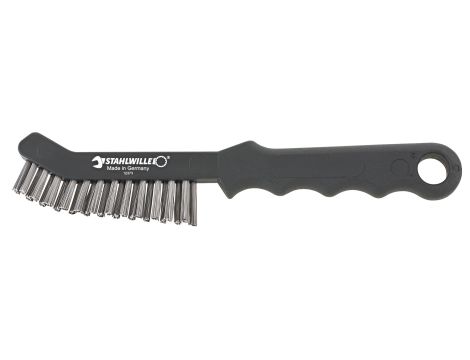 STAHLWILLE - 12373 Szczotka do zacisków hamulca  Besatz-L.90mm Drut stalowy gładki 0,35 mm 2-rząd  - 77440001