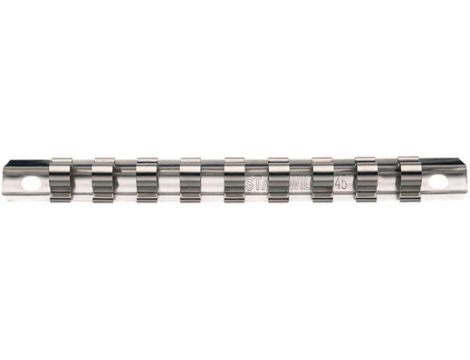 STAHLWILLE - 45CL-2 Listwa zaciskowa 10 Zaciski mocujące Dł.300 mm - 80450002