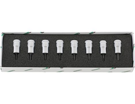 STAHLWILLE - 49TX/8 TORX® Zestaw nasadek wkrętakowych 49TX/8 TORX® 8 szt. - 96021001
