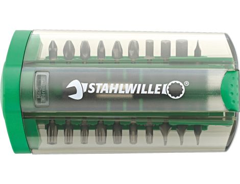 STAHLWILLE - 1202 Skrzynka na bity Model1202 21 szt. - 96080110