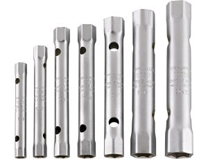 STAHLWILLE - 10750/7 Zestaw kluczy rurowych 7 szt. - 96431202