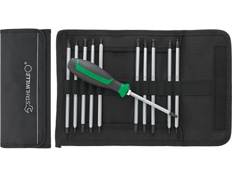 STAHLWILLE - DRALL⁺ 4798/11 Zestaw wkrętaków odwracalnych Model 4798 12 szt. - 96479803