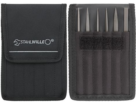 STAHLWILLE - 13100 Zestaw pilników igłowych Dł.140mm 6 szt. - 96722801