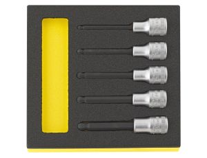 STAHLWILLE - TCS 54KK/5 Zestaw nasadek wkrętakowych INHEX TCS 54KK/5 5 szt. - 96838116