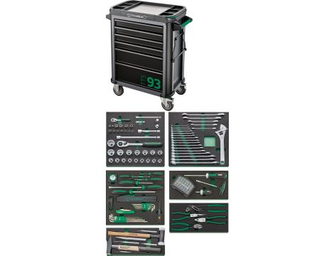 STAHLWILLE - 93/157QR  93/157QR Szuflada6  157 szt. - 98830178