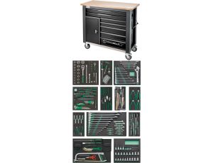 STAHLWILLE - WB 621/267QR Szuflada7 + 1 Fach antracyt, RAL 7016 267 szt. - 98830195