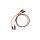 Set kabel fotowoltaiczny 4mm2 czerwony i czarny PV ze złączkami MC4 2x1m