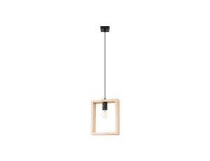 Lampa wisząca ARIES naturalne drewno