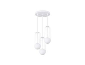 Lampa wisząca BRINA 3P biała