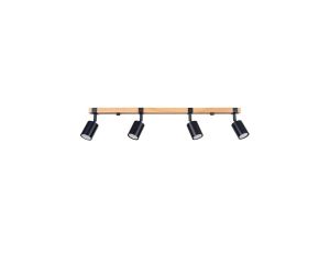 Plafon FAGER 4L czarny