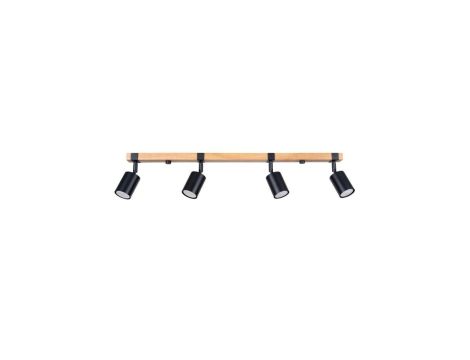 Plafon FAGER 4L czarny