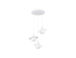 Lampa wisząca HYPERION 3P biały