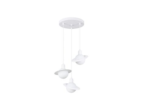 Lampa wisząca HYPERION 3P biały