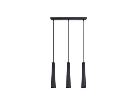Lampa wisząca PRYSM 3L czarna