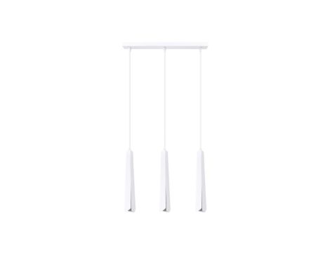 Lampa wisząca PRYSM 3L biała