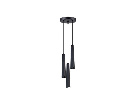 Lampa wisząca PRYSM 3P czarna