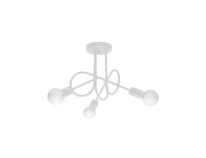 Żyrandol LOOP 3 biały