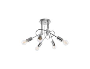 Żyrandol LOOP 5 chrom