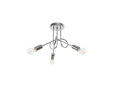 Żyrandol LOOP 3 chrom
