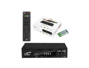 Tuner cyfrowy DVB-T2 HEVC H.265 dekoder telewizji naziemniej LTC LXDVB506