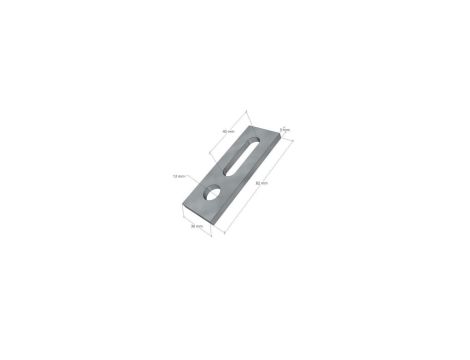 Adapter montażowy 80x30x5 nierdzewny iONTEC
