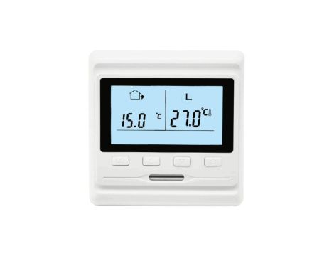Termostat podłogowy regulator temperatury przewodowy z wyświetlaczem LCD IP20 HW500 GRAND MEYER