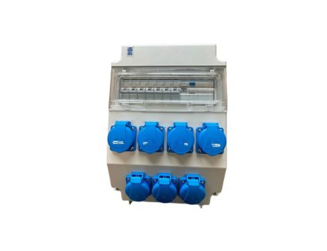 Rozdzielnica elektryczna 7x 230V z bezpiecznikami HAGER FI/ 3 fazy 95H-1
