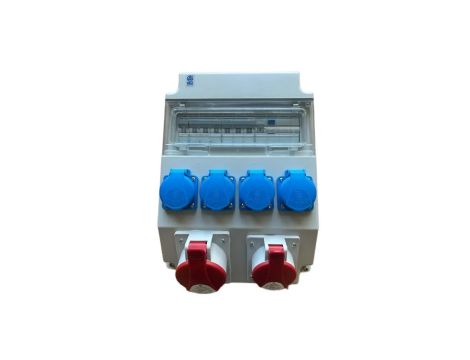 Rozdzielnica elektryczna CEE 32A 16A 4x 230V z bezpiecznikami HAGER / FI 97H-3