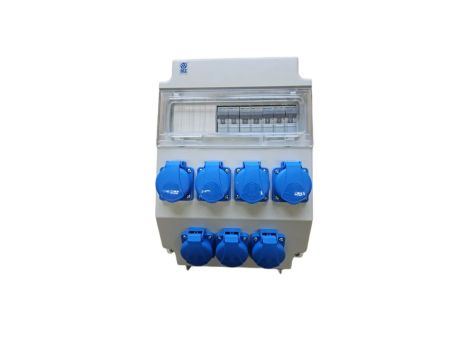 Rozdzielnica elektryczna 7x 230V z bezpiecznikami HAGER / 3 fazy 95H-3