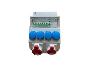 Rozdzielnica elektryczna CEE 32A 16A 230V z bezpiecznikami FI / 97V-3