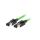 09457710025 Patch cord SF/UTP 5 drut Cu PVC zielony 3m 22AWG Żyły: 4