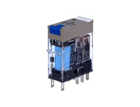 G2R-2-SNDI-12DC Przekaźnik: elektromagnetyczny DPDT Ucewki: 12VDC 5A/250VAC