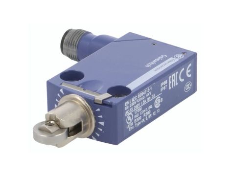 XCKM102H29 Wyłącznik krańcowy rolka metalowa Ø12mm NO + NC 10A M20 IP66