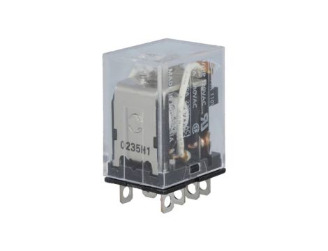 LY2-24AC Przekaźnik: elektromagnetyczny DPDT Ucewki: 24VAC 10A/110VAC