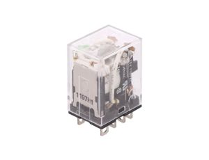 Przekaźnik: elektromagnetyczny DPDT Ucewki: 48VDC 10A/110VAC LY2N 48VDC