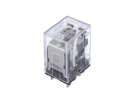 LY2-24DC Przekaźnik: elektromagnetyczny DPDT Ucewki: 24VDC 10A/110VAC