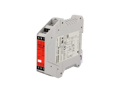 G9SB-200-B Moduł: przekaźnik bezpieczeństwa, 24VAC, 24VDC, Input: 1, G9SB