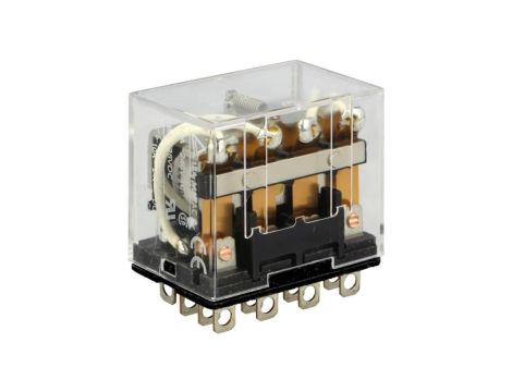 LY4-24DC Przekaźnik: elektromagnetyczny 4PDT Ucewki: 24VDC 10A/110VAC