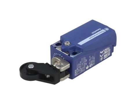 XCKP2128P16 Wyłącznik krańcowy dźwignia R 29mm, rolka z tworzywa Ø22mm