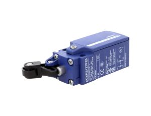 Wyłącznik krańcowy dźwignia R 22mm, rolka z tworzywa Ø14mm XCKN2127P20