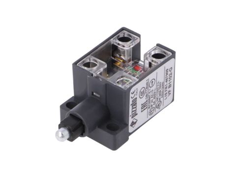 VFB1102-G Wyłącznik krańcowy metalowy trzpień NC x2 10A max.400VAC