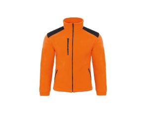 POLAR BHP bluza polarowa CIEPŁA POMARAŃCZOWA Rozmiar L